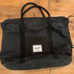 Hershel Polka dot Weekender Bag